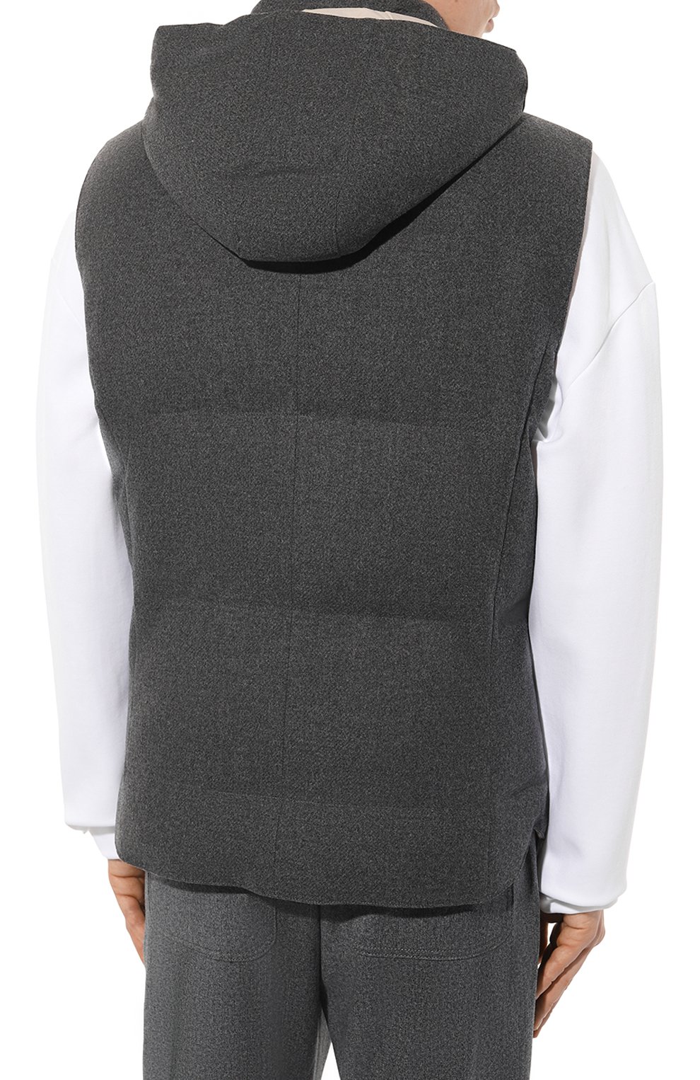 Пуховый жилет BRUNELLO CUCINELLI, арт. MM4851162, фото 4