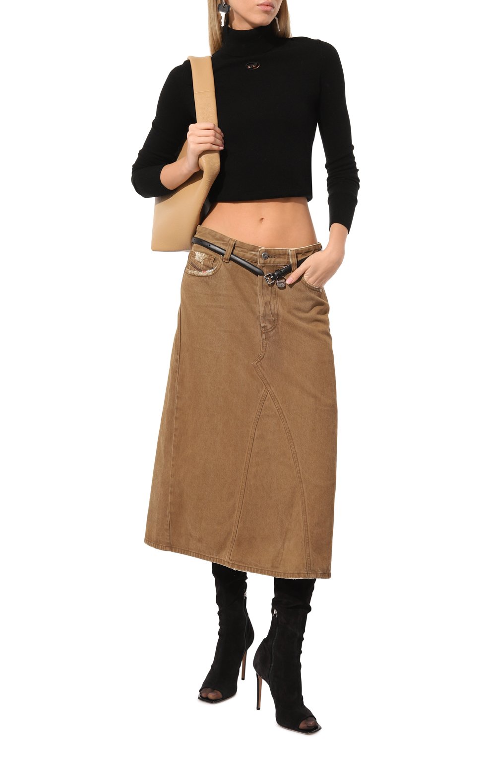 Водолазка из шерсти и кашемира DIESEL, арт. A14174/0GEAY, фото 2