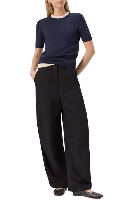 Женский пуловер из шелка и хлопка WEEKEND MAX MARA, арт. ZIBETT0