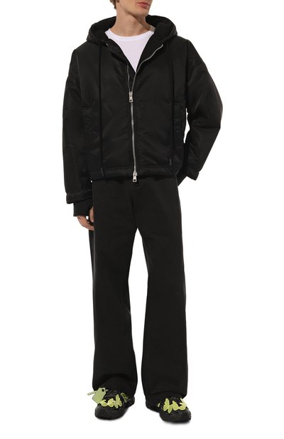 Комбинированные кроссовки be right back OFF-WHITE, арт. 0MIA295W24FAB002, фото 2