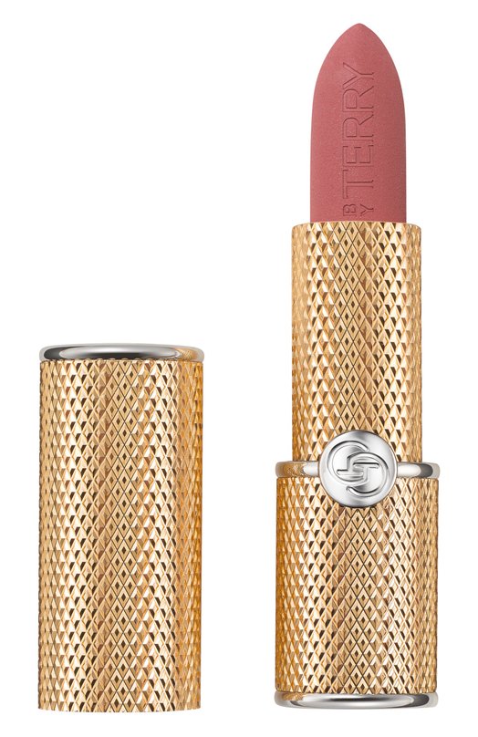 фото Увлажняющая помада с матовым финишем rouge opulent, оттенок 2 bare velvet (3,5g) by terry