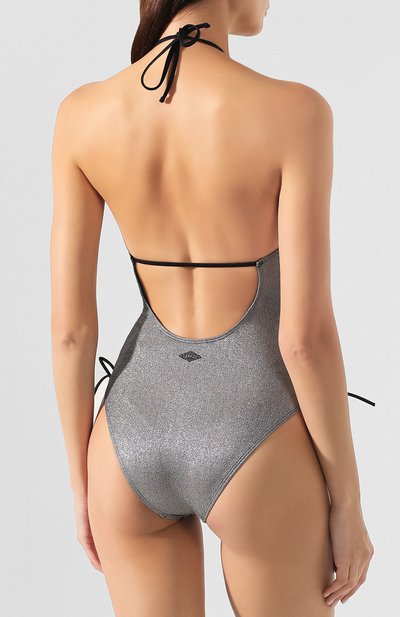 Слитный купальник TOMMY Х ZENDAYA синего цвета по цене 10990 руб., арт. UW0UW02057, фото 3 Слитный купальник TOMMY Х ZENDAYA, арт. UW0UW02057, фото 3
