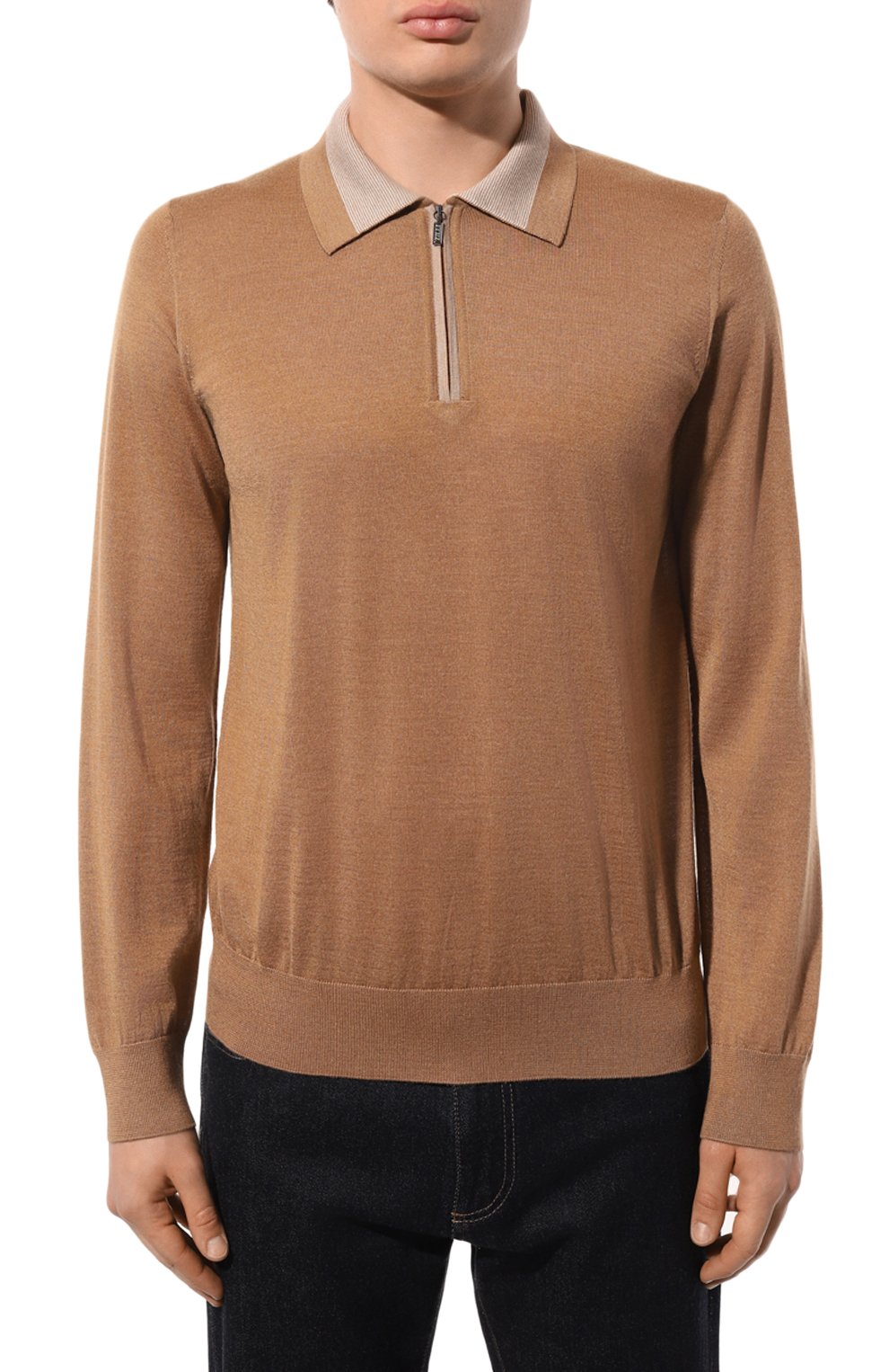 Поло из кашемира и шелка ZILLI, арт. KZP001M0330VBJ000, фото 3