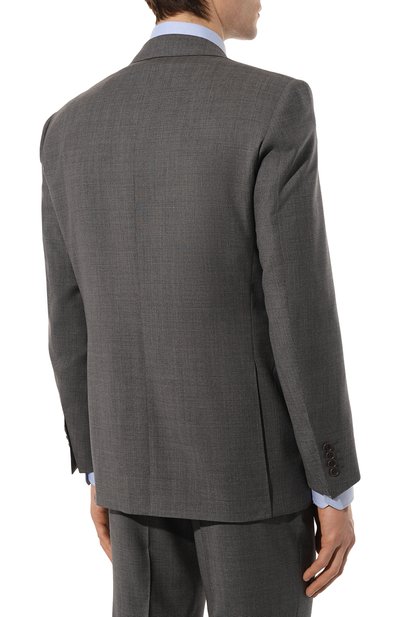 Шерстяной костюм CANALI серого цвета по цене 159000 руб., арт. 11280/19/FC04474, фото 3 Шерстяной костюм CANALI, арт. 11280/19/FC04474, фото 3