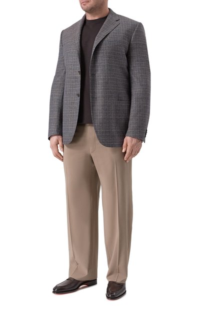 Мужская хлопковая футболка CANALI, арт. T0931/MJ02439