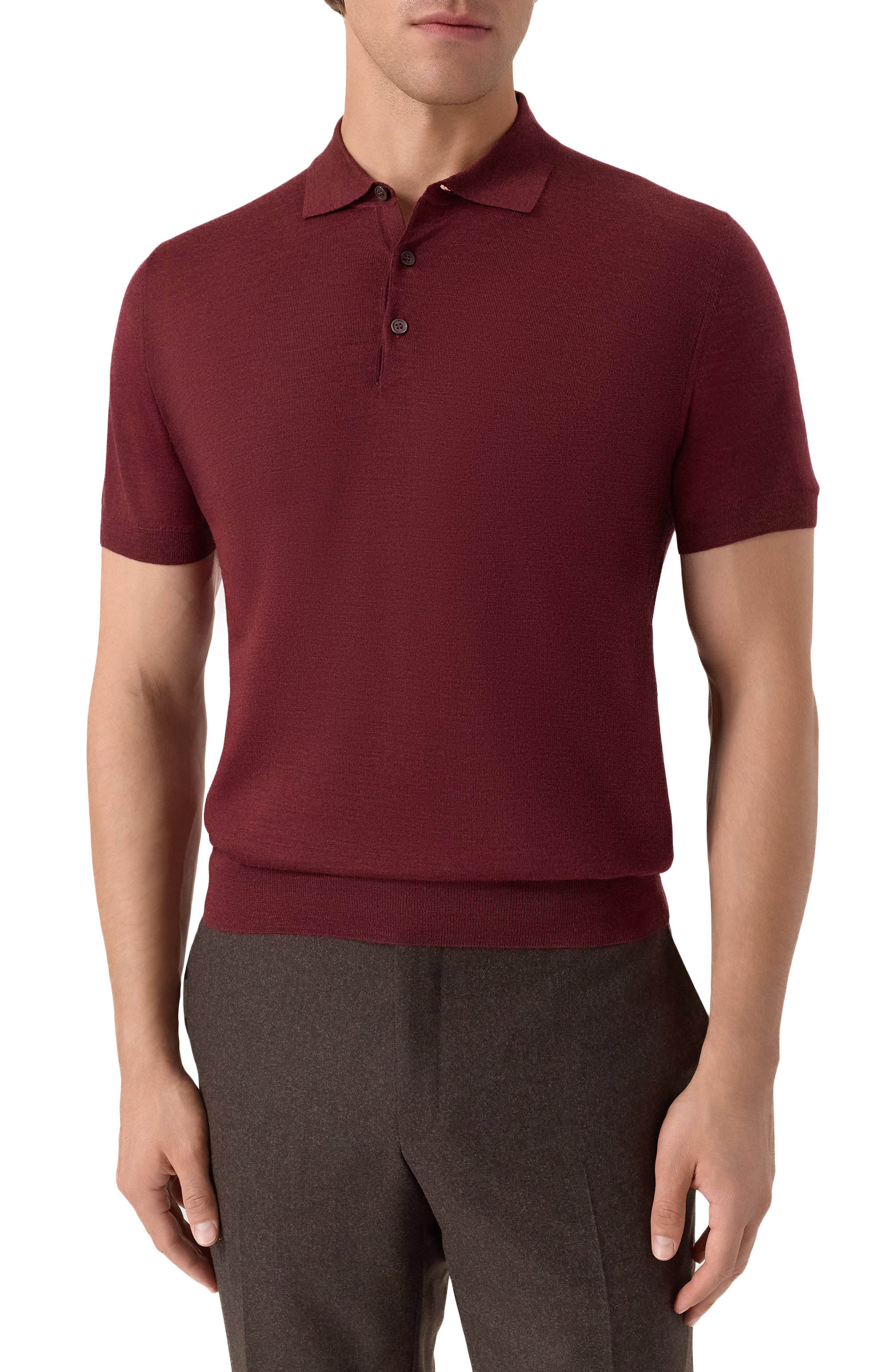 Шерстяное поло CORNELIANI, арт. 26M521-2625126, фото 3