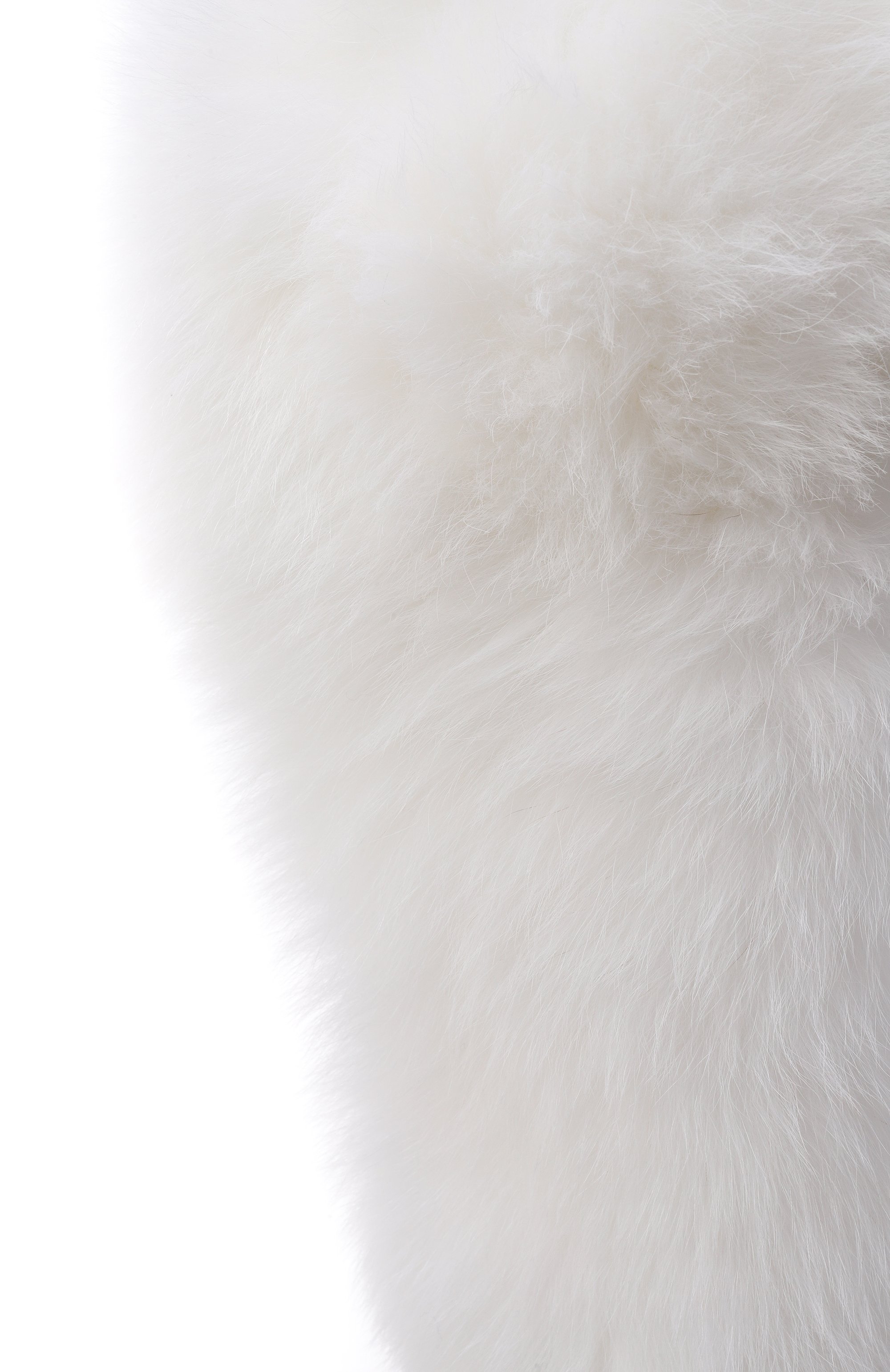 Меховая шапка-ушанка илма из песца FURLAND белого цвета по цене 92400 руб., арт. 0081101310006600000, фото 3 Меховая шапка-ушанка илма из песца FURLAND, арт. 0081101310006600000, фото 3