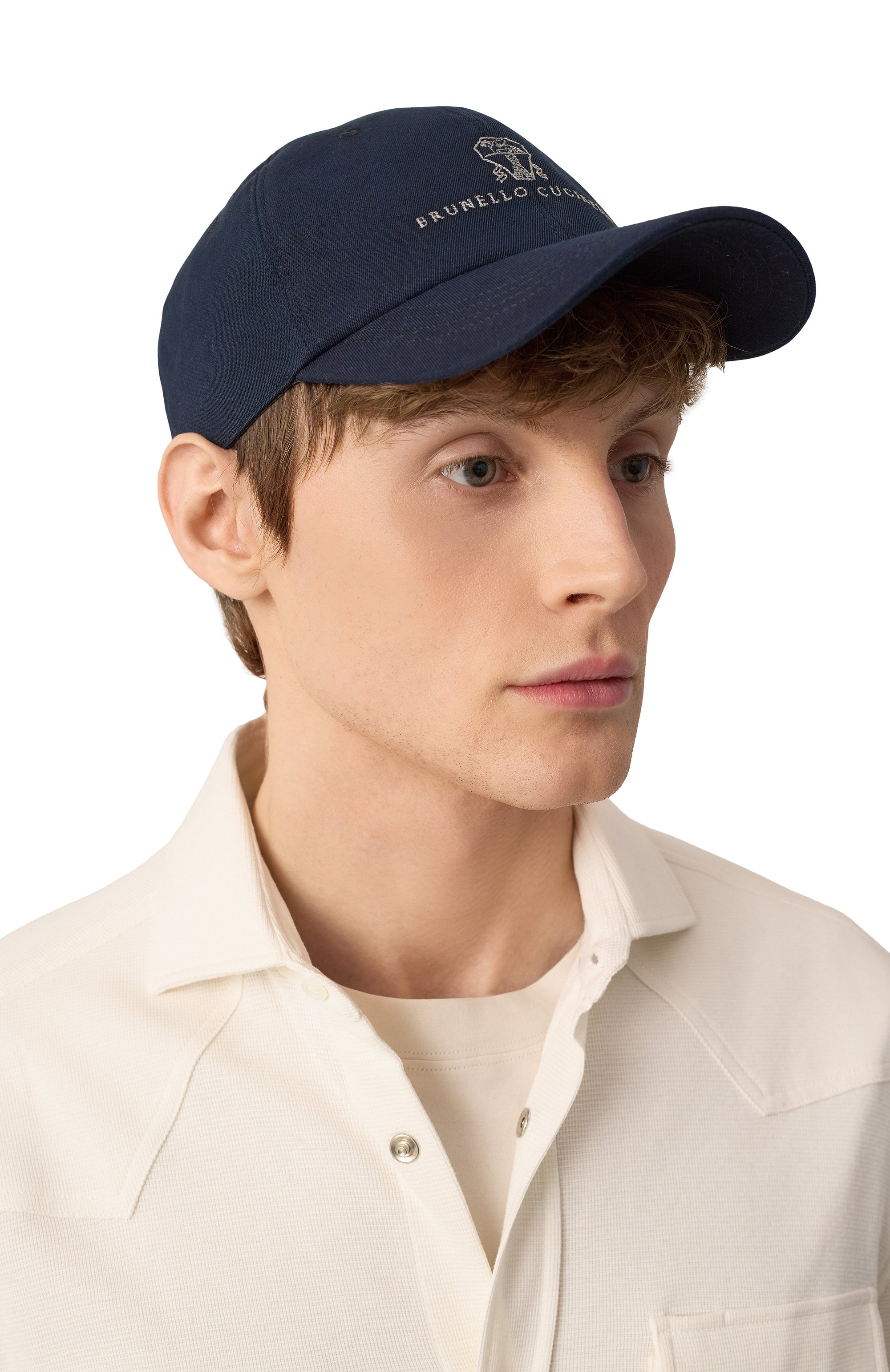 Хлопковая бейсболка BRUNELLO CUCINELLI, арт. M252D9850, фото 2