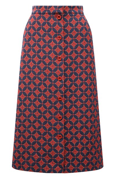 Хлопковая юбка GUCCI, арт. 649618 ZAF6X, фото 1