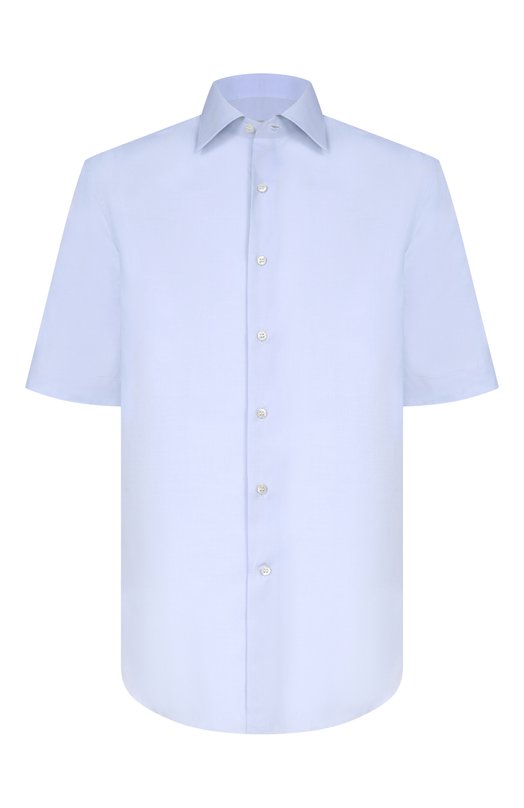 Хлопковая рубашка Stefano Ricci MC008276/BN1750 Голубой MC008276/BN1750