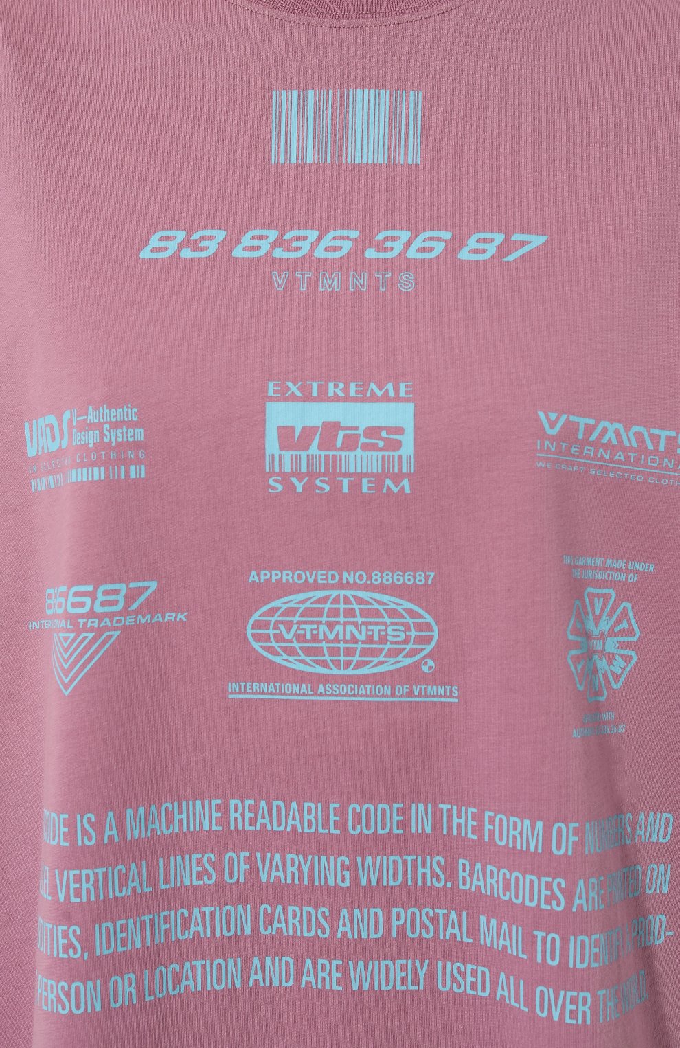 Хлопковая майка VTMNTS, арт. VL16TR480L, фото 5