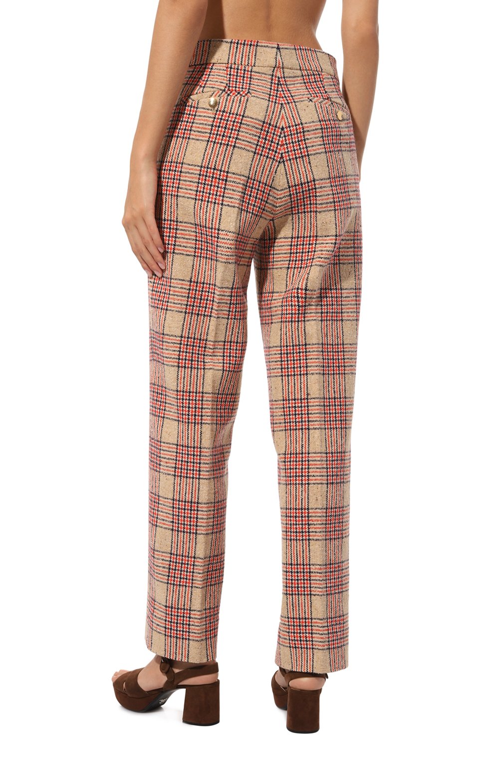 Шерстяные брюки GUCCI, арт. 596963 ZAC67, фото 4