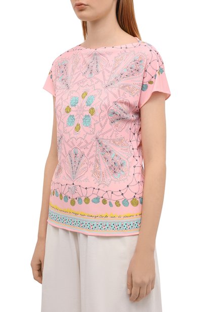 Топ из вискозы и шелка EMILIO PUCCI, арт. 1HJN01/1H747, фото 3
