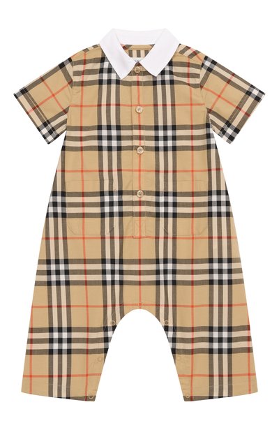 Хлопковый комбинезон BURBERRY, арт. 8119878