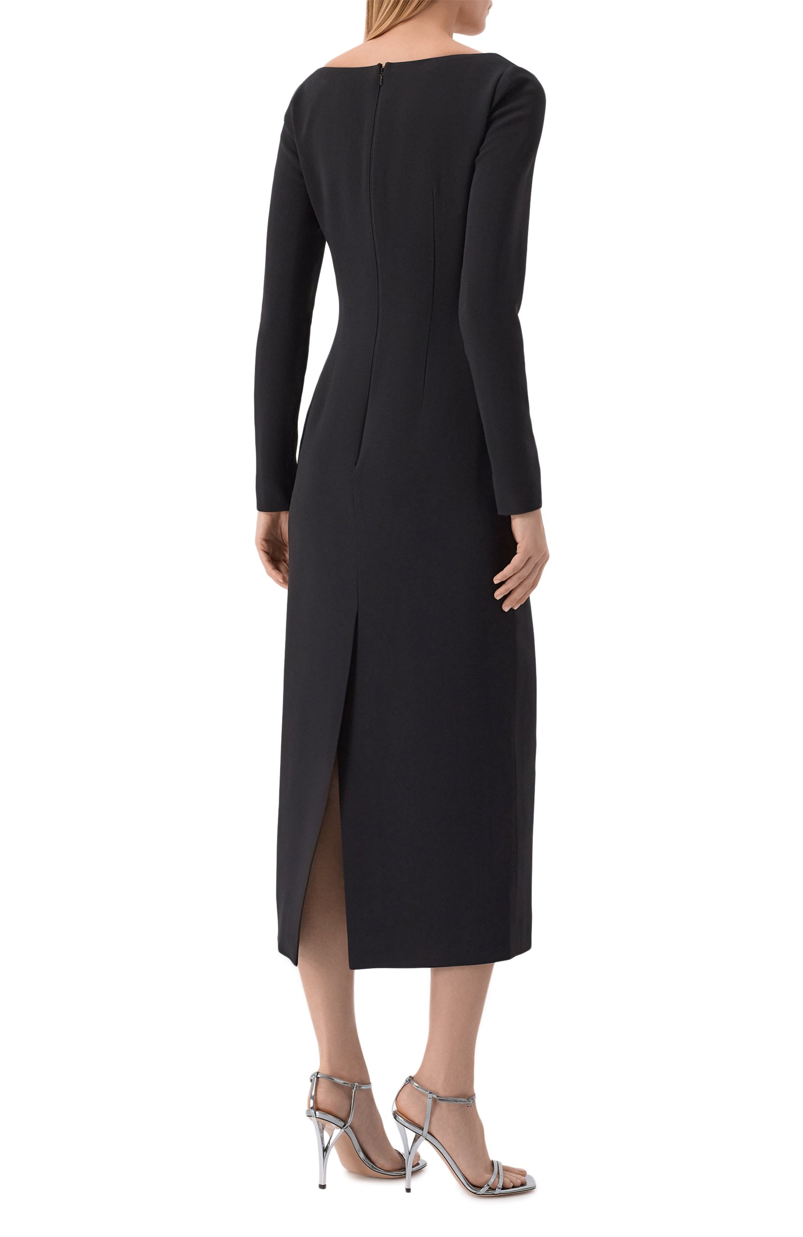 Платье из шелка и вискозы ELIE SAAB, арт. D1263NP26/CD023, фото 3