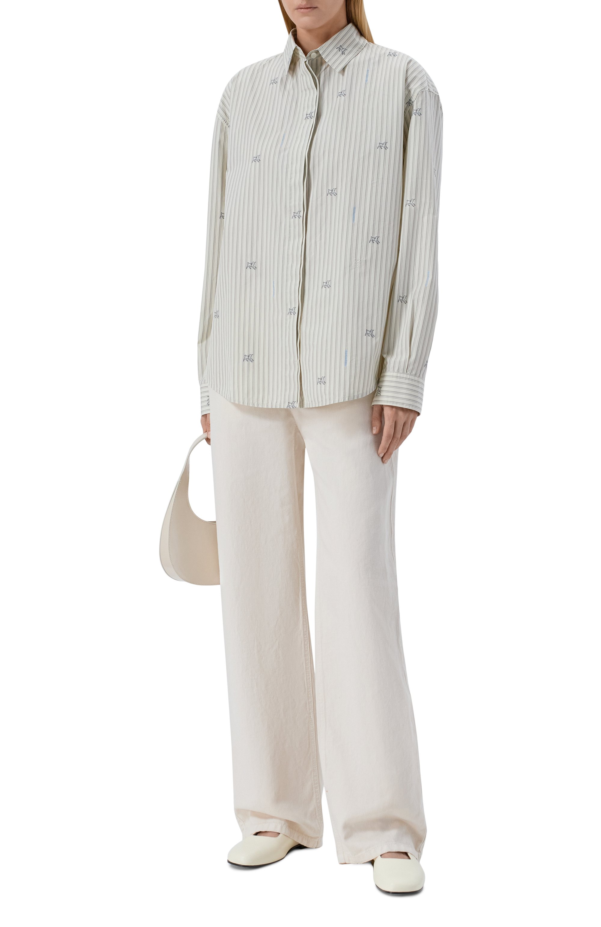 Хлопковая рубашка JACQUEMUS, арт. 26ESHW00566/AW00750, фото 2