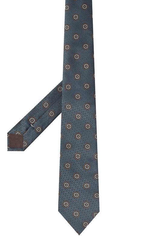 Шелковый галстук Canali 18/HJ03990 Синий  18/HJ03990 Фото 3