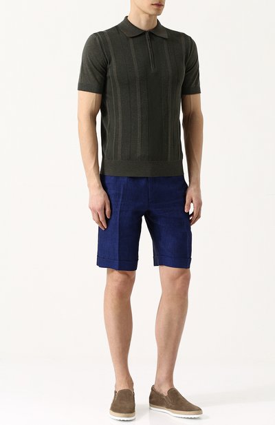 Льняные бермуды с карманами BRIONI, арт. RPL700/P6114/LERICI, фото 2