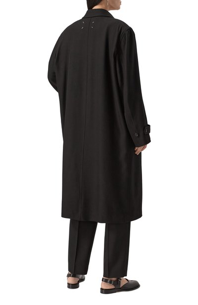 Пальто из шерсти и вискозы MAISON MARGIELA, арт. S51AA0354/M35315, фото 4