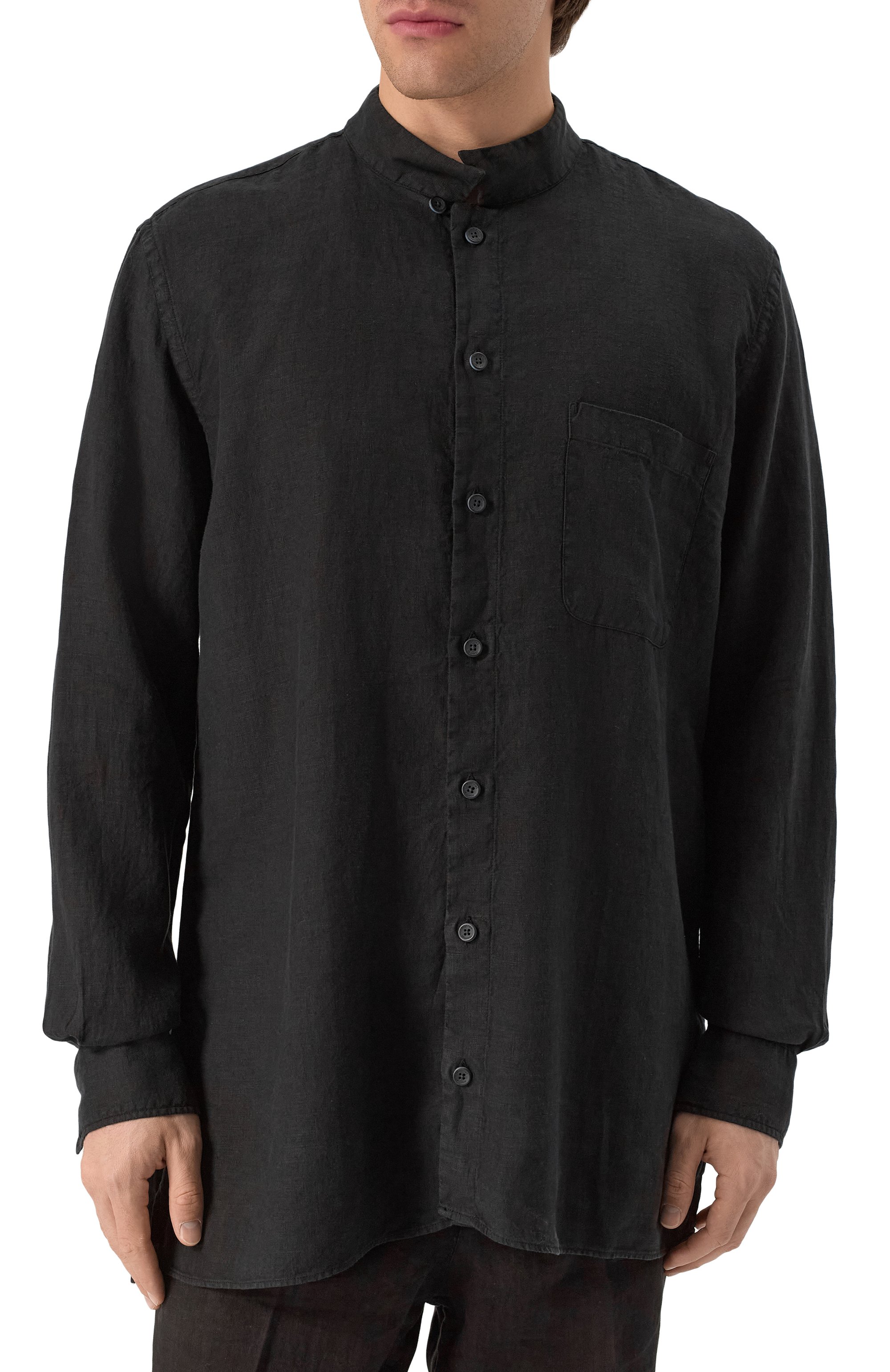 Льняная рубашка HANNES ROETHER, арт. Y029T0.608, фото 3