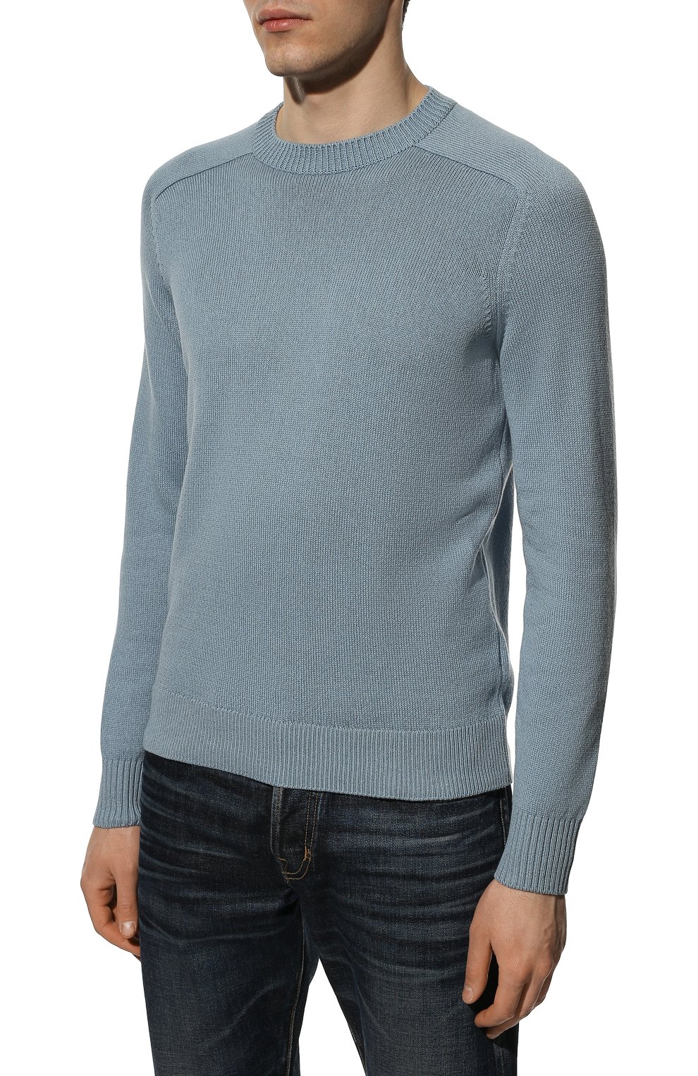 Свитер из хлопка и шелка LORO PIANA, арт. FAI0661, фото 3