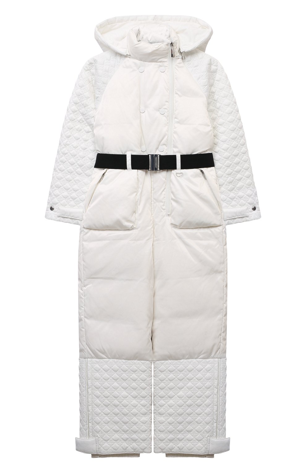 Пуховый комбинезон FREEDOMDAY белого цвета по цене 49500 руб., арт. IFRJG4830AF499-RD, фото 1 Пуховый комбинезон FREEDOMDAY, арт. IFRJG4830AF499-RD, фото 1