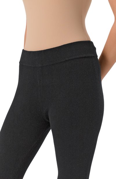 Легинсы из шерсти и кашемира ALLUDE черного цвета по цене 37200 руб., арт. 255/17053, фото 5 Легинсы из шерсти и кашемира ALLUDE, арт. 255/17053, фото 5