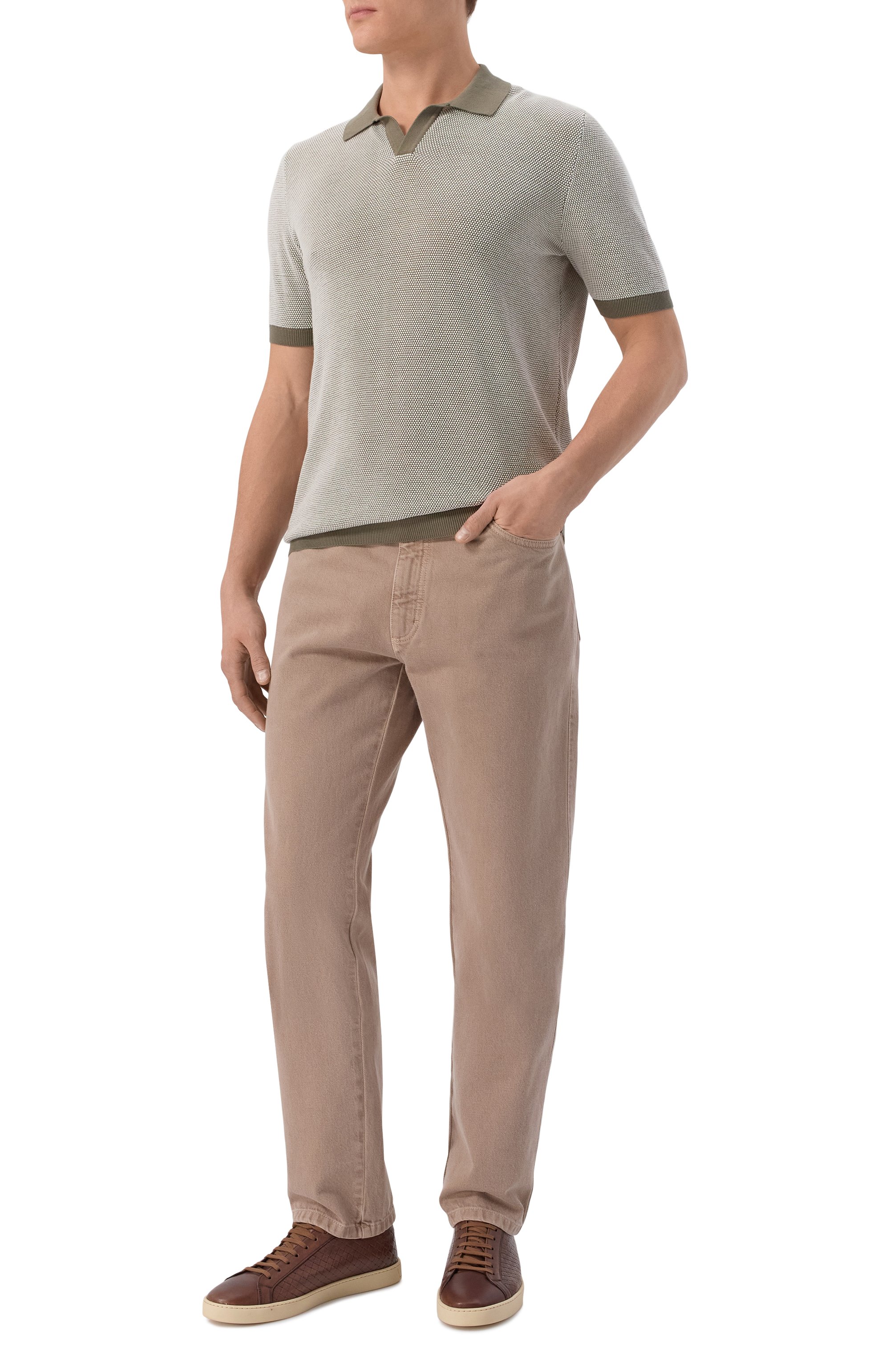 Хлопковое поло GRAN SASSO, арт. 57155/26901, фото 2