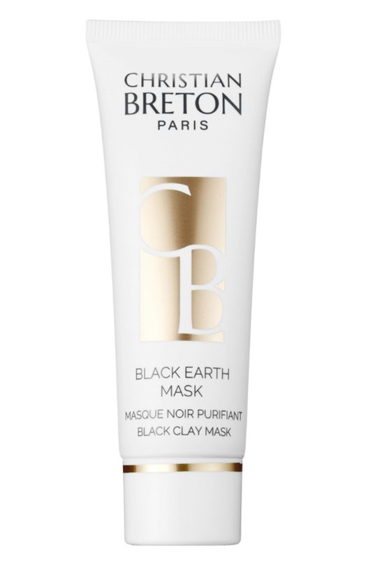 фото Глубоко очищающая маска с черной глиной (50ml) christian breton