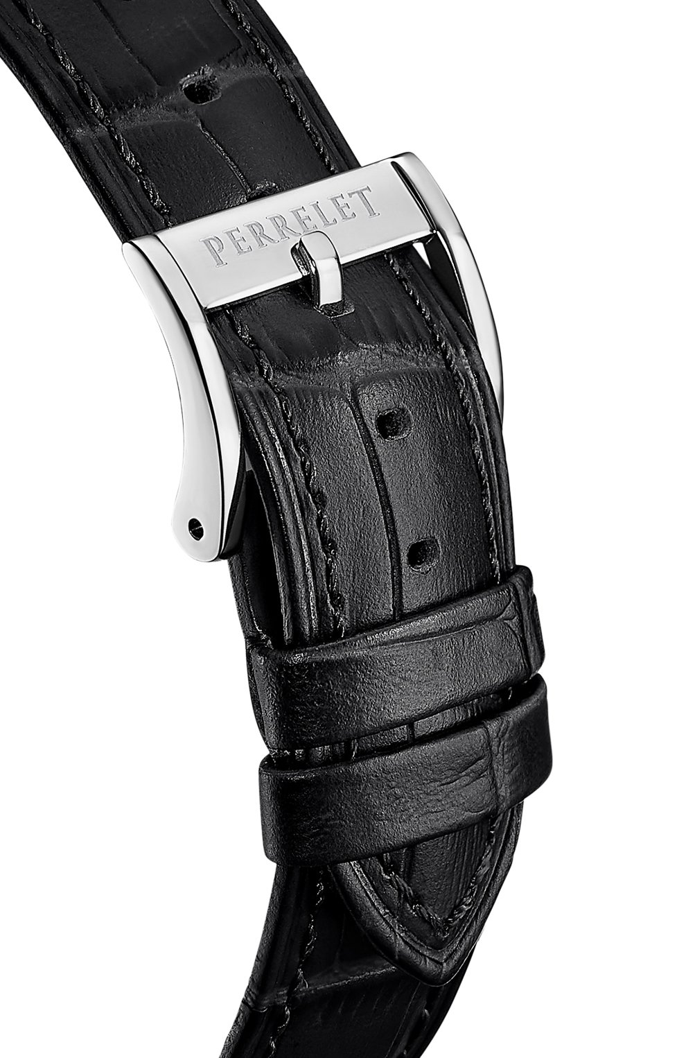 Часы weekend 3 hands blue PERRELET бесцветного цвета по цене 159300 руб., арт. A1300/7, фото 3 Часы weekend 3 hands blue PERRELET, арт. A1300/7, фото 3