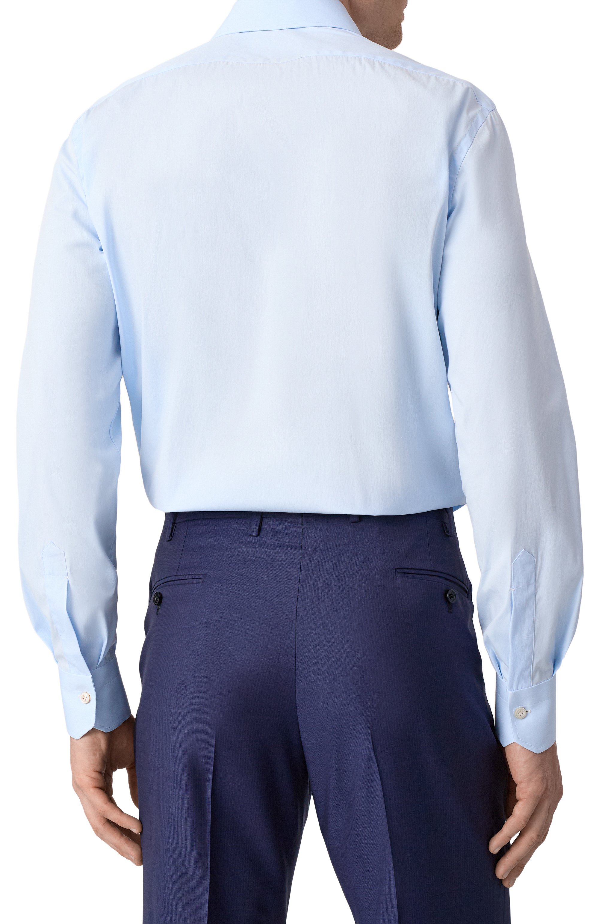 Хлопковая сорочка KITON, арт. UCIH0920902, фото 4