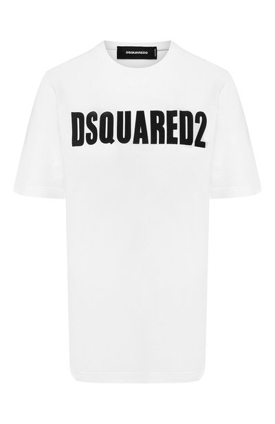 Женская хлопковая футболка DSQUARED2, арт. S72GD0147/S21600