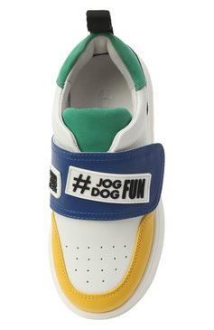 Кожаные кеды JOG DOG, арт. 2635BUINF5-107, фото 4