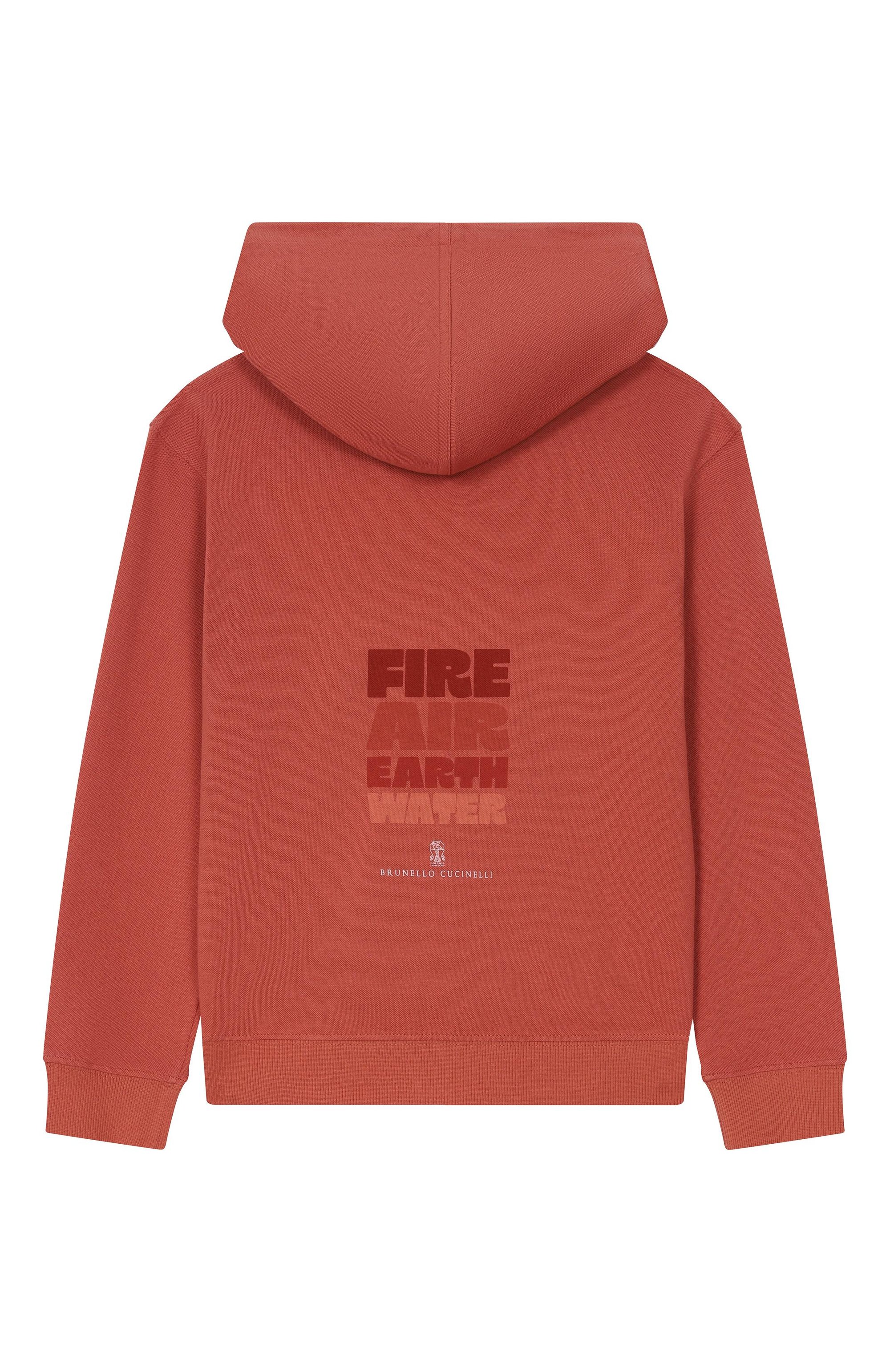 Хлопковая толстовка BRUNELLO CUCINELLI, арт. BE854E507A, фото 2