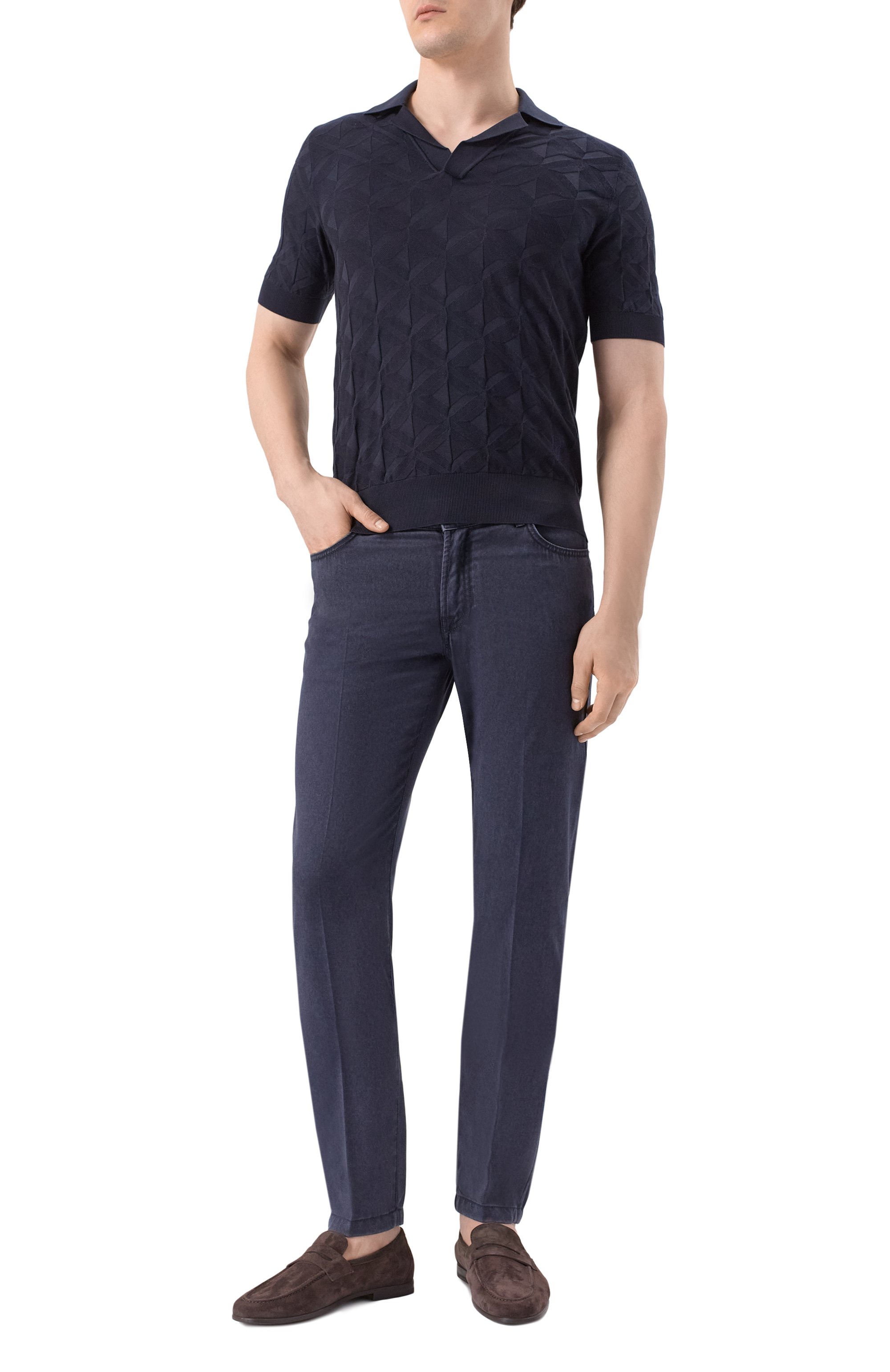 Шерстяные брюки MARCO PESCAROLO, арт. NERAN0M/5123, фото 2