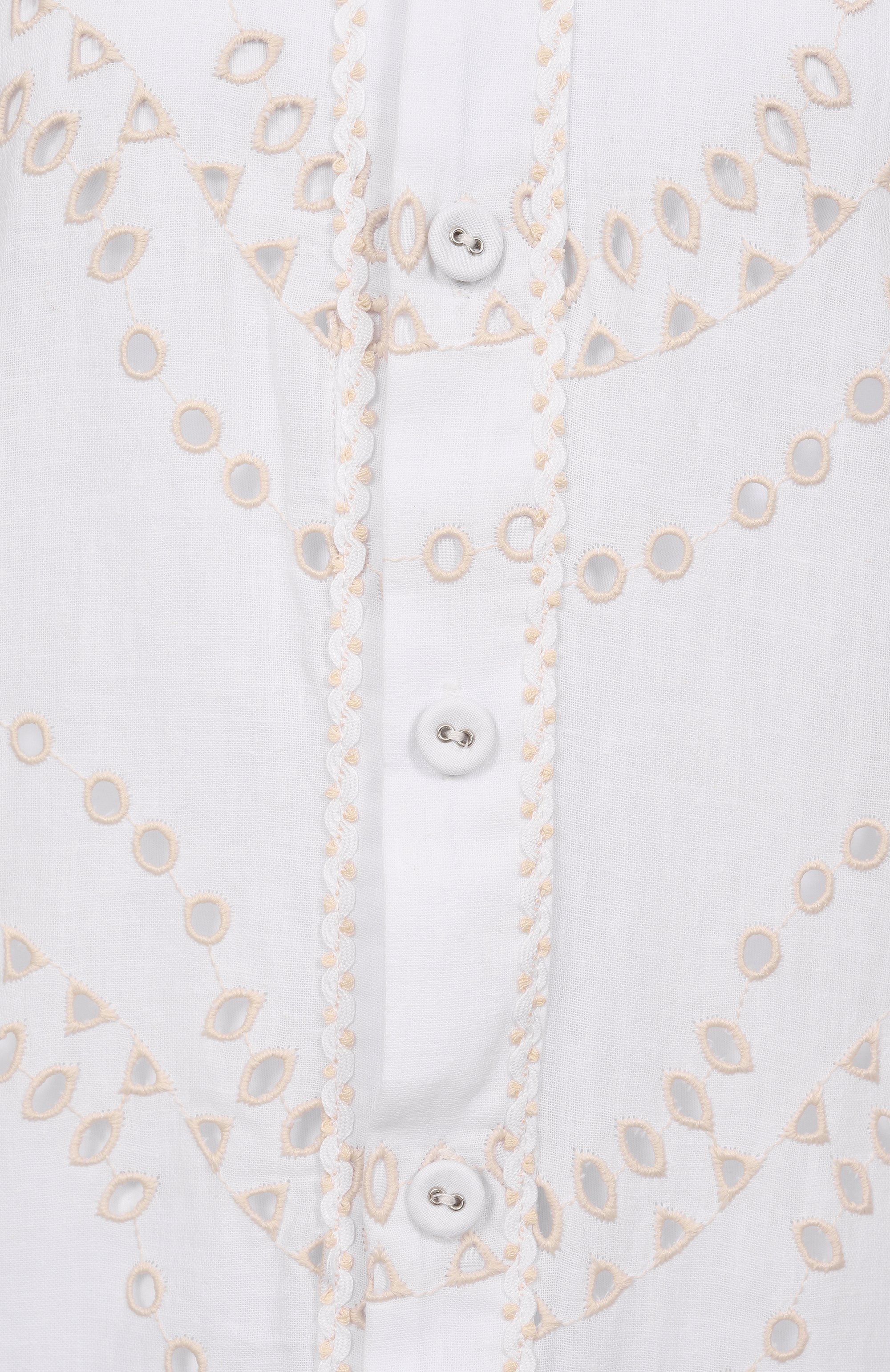 Рубашка из хлопка и льна CHARO RUIZ IBIZA, арт. 254201, фото 6