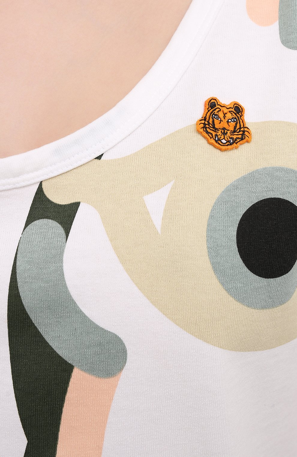 Хлопковое платье kenzo x wwf KENZO, арт. FB52R07874SB, фото 5