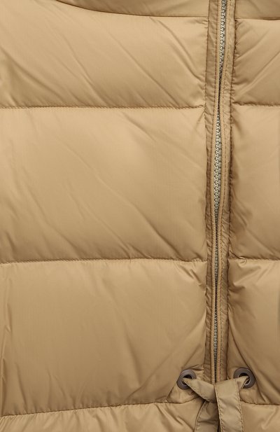 Пуховое пальто BACON YOUNG бежевого цвета по цене 84200 руб., арт. CL0UD GIANT WLT, фото 3 Пуховое пальто BACON YOUNG, арт. CL0UD GIANT WLT, фото 3