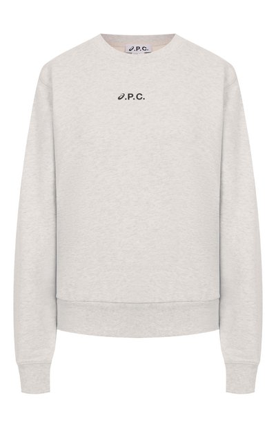 Женский хлопковый свитшот a.p.c. x asics A.P.C., арт. C0EZD-F27959