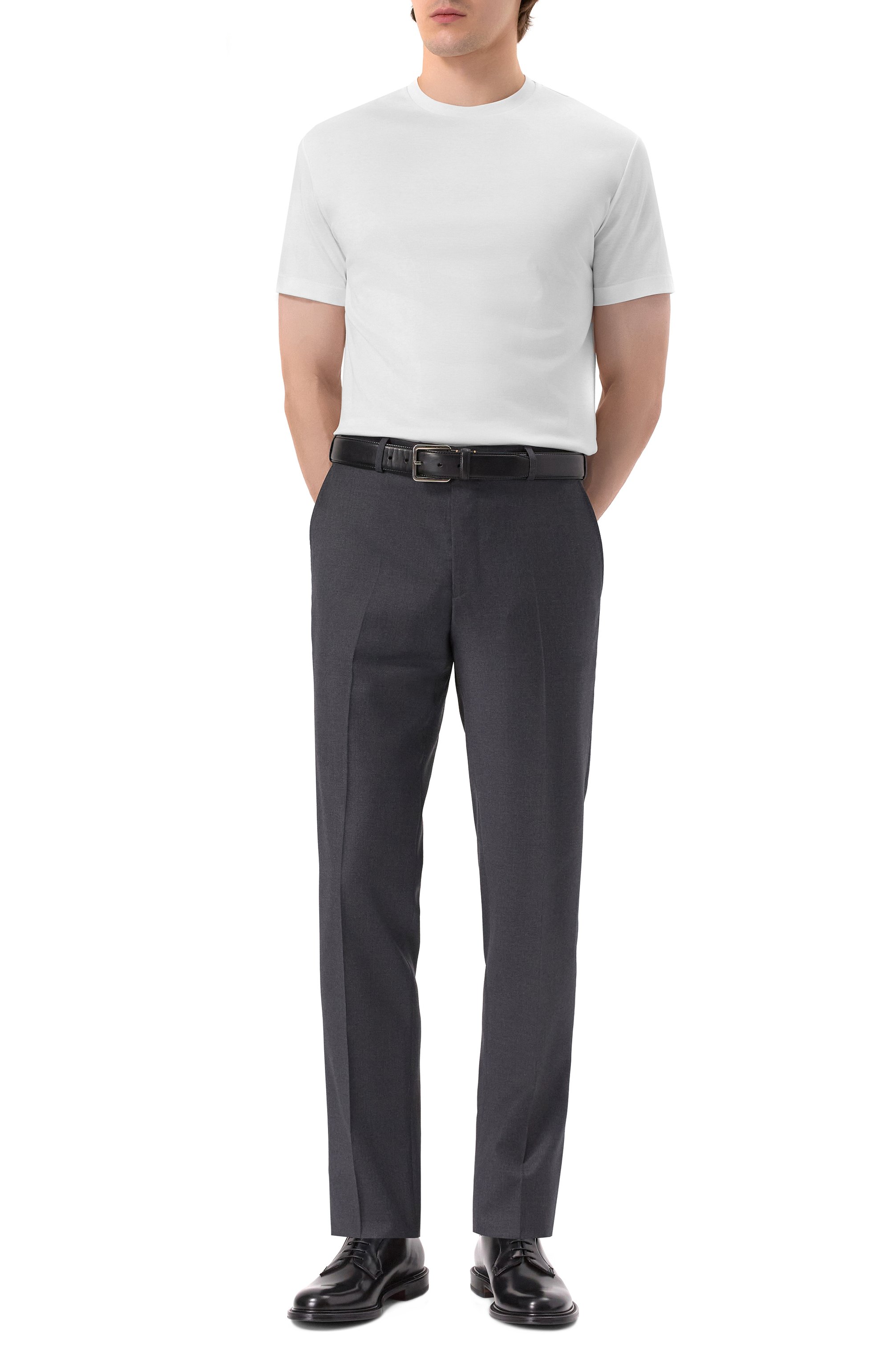 Шерстяные брюки GIORGIO ARMANI, арт. GM000342/TE10959, фото 2