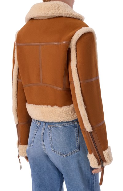 Дубленка из овчины BALMAIN, арт. HF1TD245/LE42, фото 4
