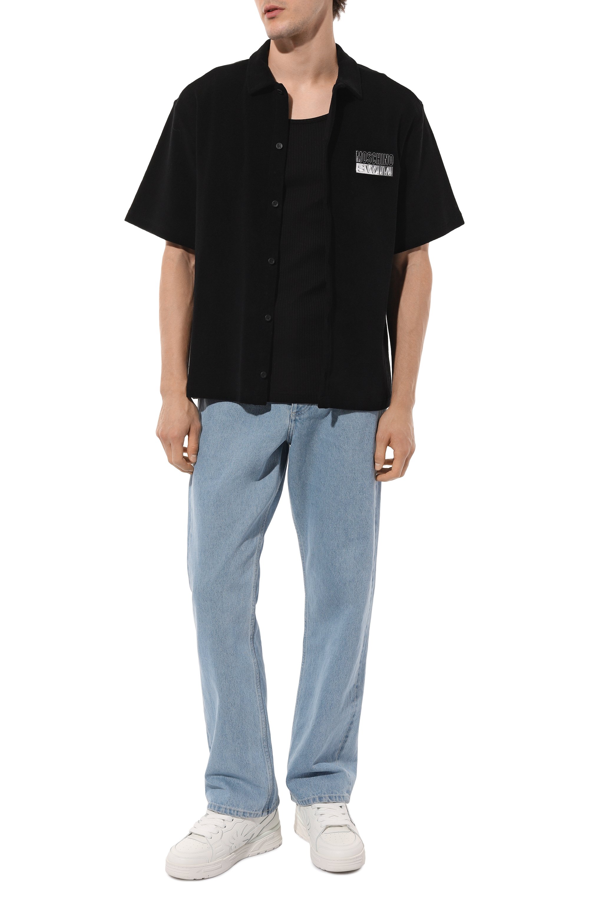 Хлопковая рубашка MOSCHINO, арт. A0201/9406, фото 2