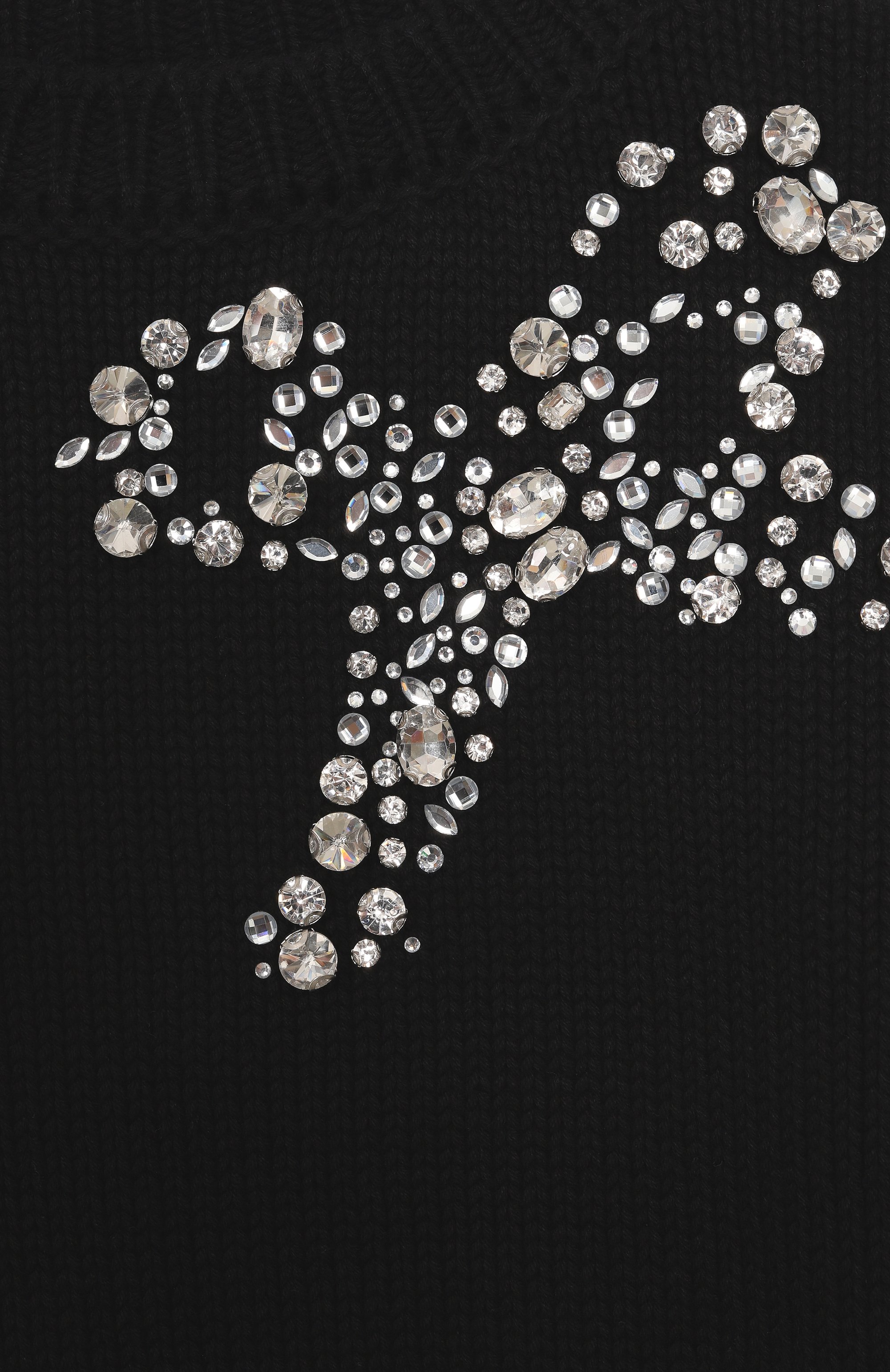 Хлопковый свитер MARC JACOBS (THE) черного цвета по цене 22100 руб., арт. W60569, фото 3 Хлопковый свитер MARC JACOBS (THE), арт. W60569, фото 3