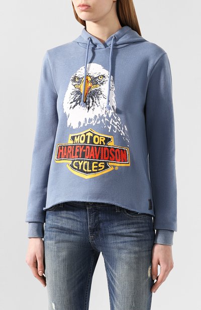 Хлопковое худи garage HARLEY-DAVIDSON, арт. 96099-20VW, фото 3