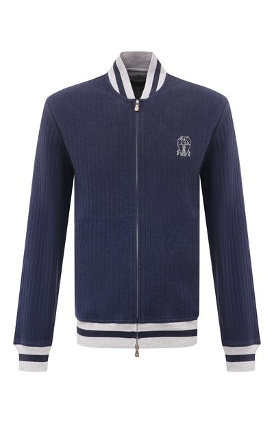 Мужской хлопковый кардиган BRUNELLO CUCINELLI, арт. MTU20B2223