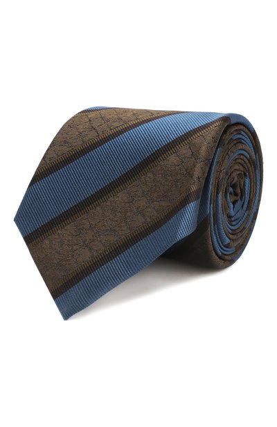 Мужской шелковый галстук BOTTEGA VENETA, арт. 546661/4V002