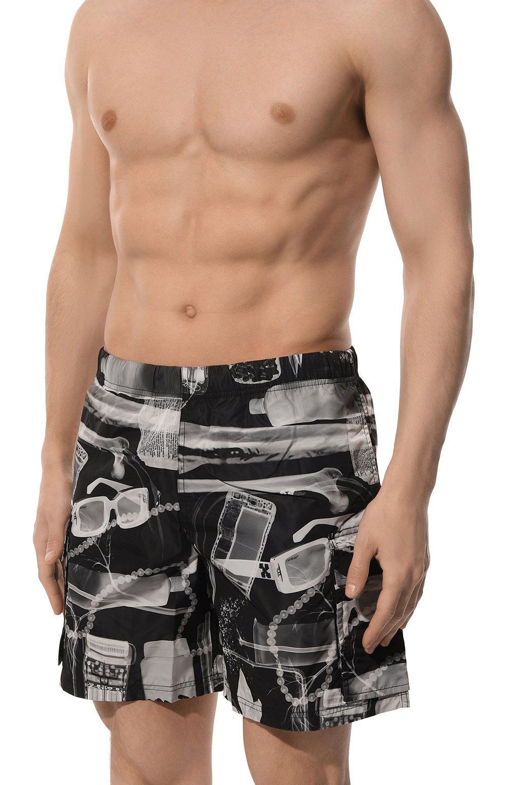 Плавки-шорты OFF-WHITE, арт. 0MFD009S24FAB001, фото 2