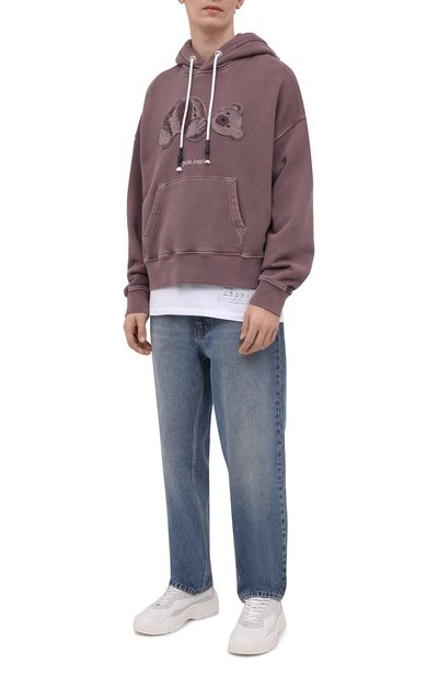 Хлопковое худи PALM ANGELS, арт. PMBB058S21FLE0053901, фото 2