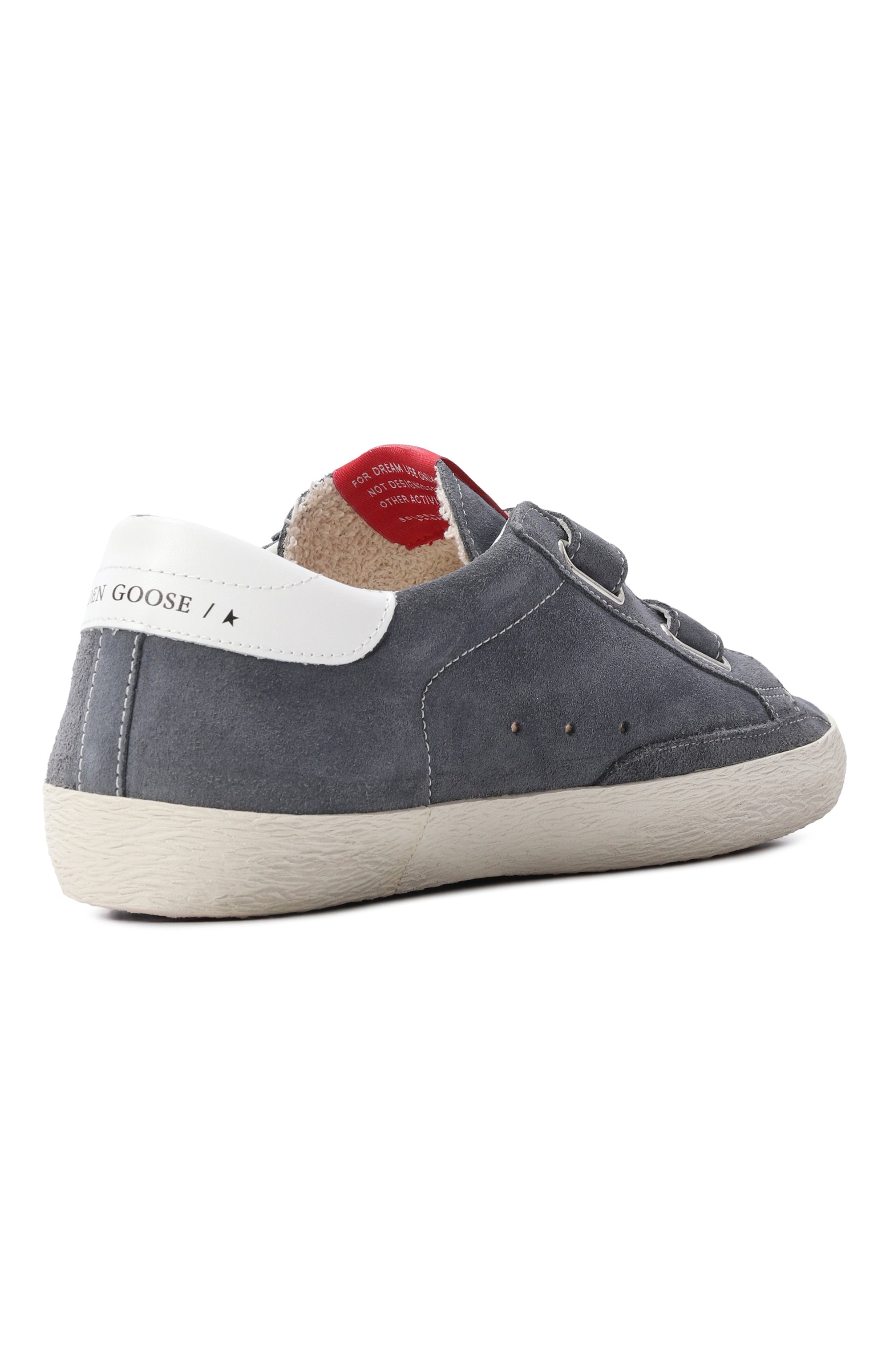 Замшевые кеды old school GOLDEN GOOSE DELUXE BRAND темно-синего цвета по цене 49950 руб., арт. GTF00111.F008036, фото 3 Замшевые кеды old school GOLDEN GOOSE DELUXE BRAND, арт. GTF00111.F008036, фото 3