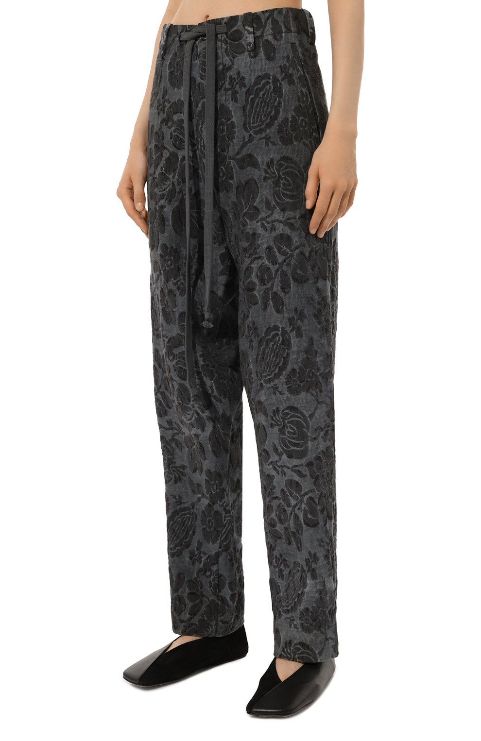 Брюки изо льна и хлопка UMA WANG, арт. UM3514, фото 3